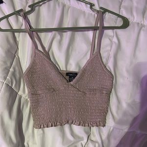 cute pink rue 21 crop top, XS never worn